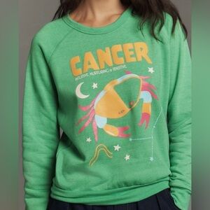 NWOT Anthropologie x Midnight Rider The Carolita Zodiac Sweatshirt